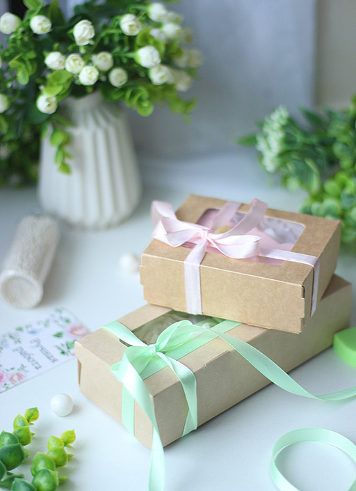 Gifts Boxes with Ribbons